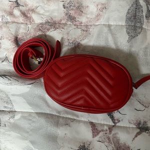 Red Belt Bag